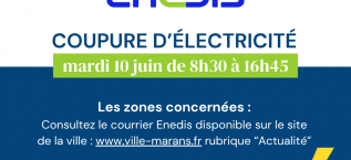 Coupure d'électricité mardi 10 juin 2025