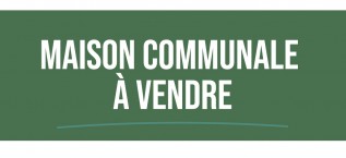 Maison communale à vendre : beau potentiel au cœur de Marans !